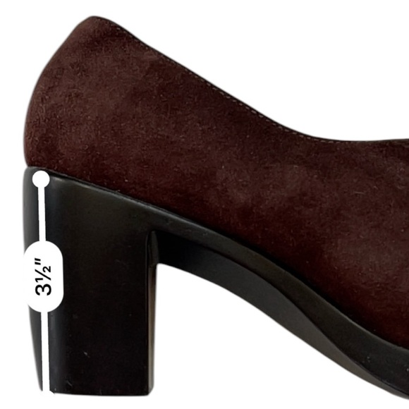 Dansko Brown Suede Heels - Picture 8 of 9